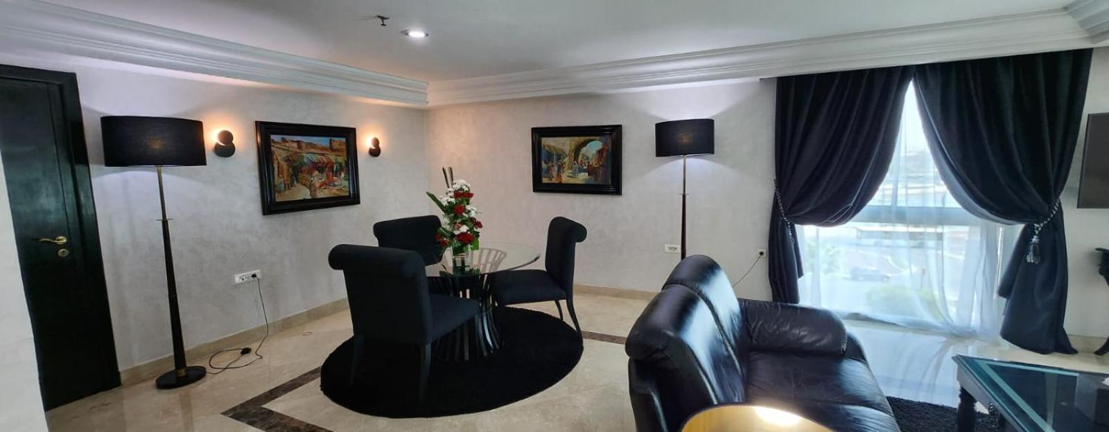 Hotel Borj Rabat - A Member Of Barcelo Hotel Group Eksteriør billede A living room in a hotel